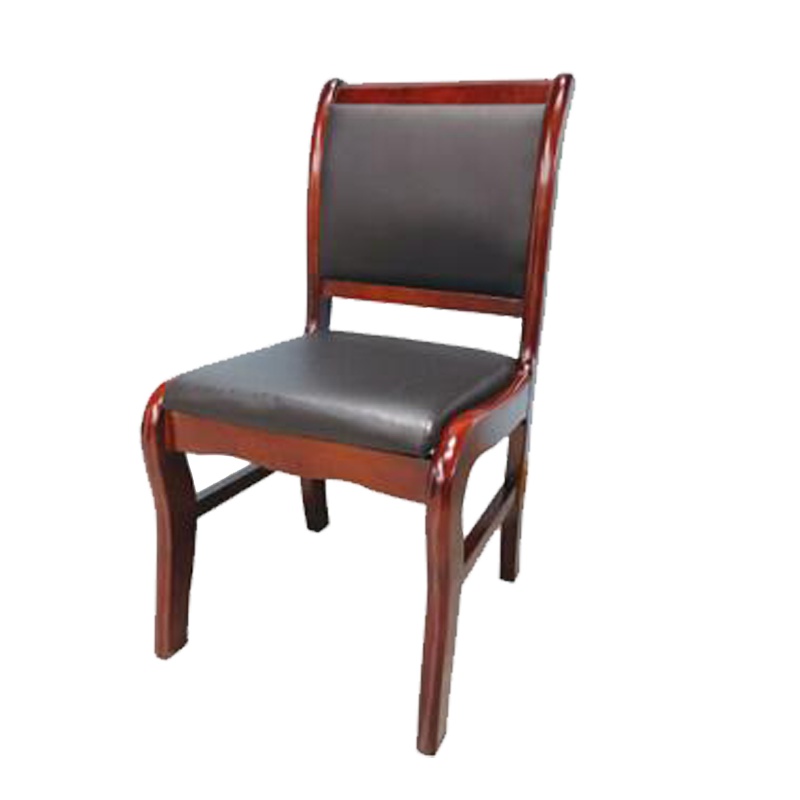 瑞丰杰办公椅会议椅班椅桌前椅小软包椅环保HY05胡桃色红棕色标准