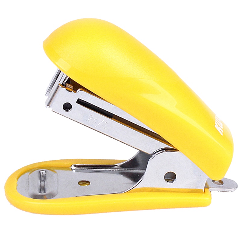 可得优(KW-triO)5512 12页迷你订书机6个装 适用订书针24/6-26/6装订器 订书器 学生订书机 颜色随