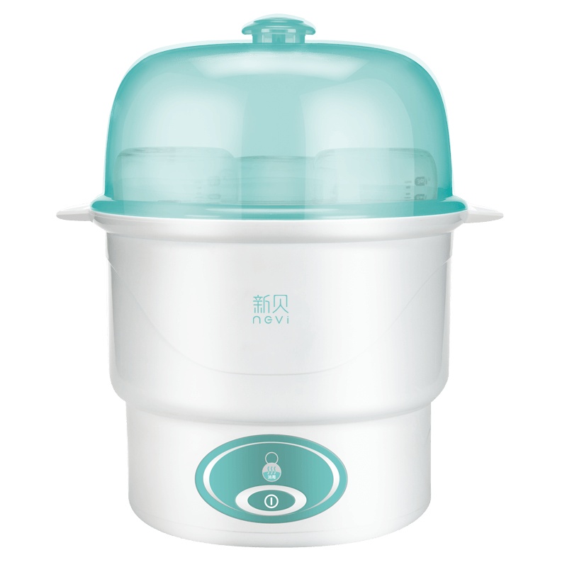 新贝ncvi(奶瓶消毒器)消毒锅 婴儿奶瓶消毒器 XB-8602 10分钟 消毒