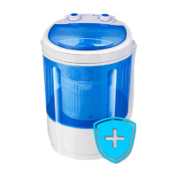 单桶小洗衣机小型宿舍学生家用儿童迷你半自动大容量单筒|强劲洗+蓝光抑菌(3.8KG)蓝(儿童或内衣用)