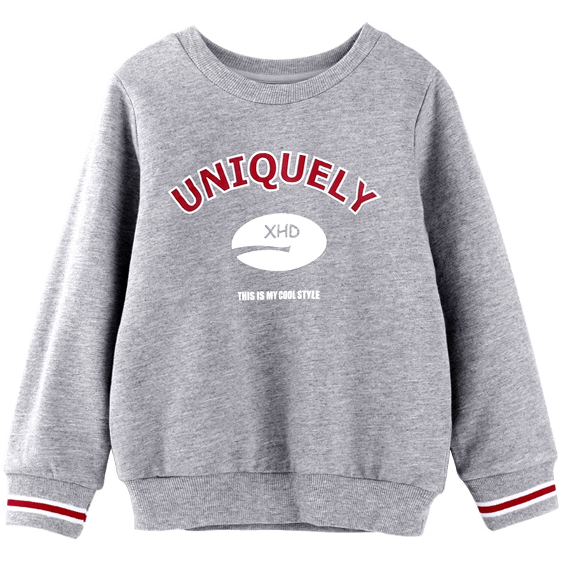 小红豆童装儿童卫衣纯棉2019春装新款男女童打底上衣中大童卫衣潮