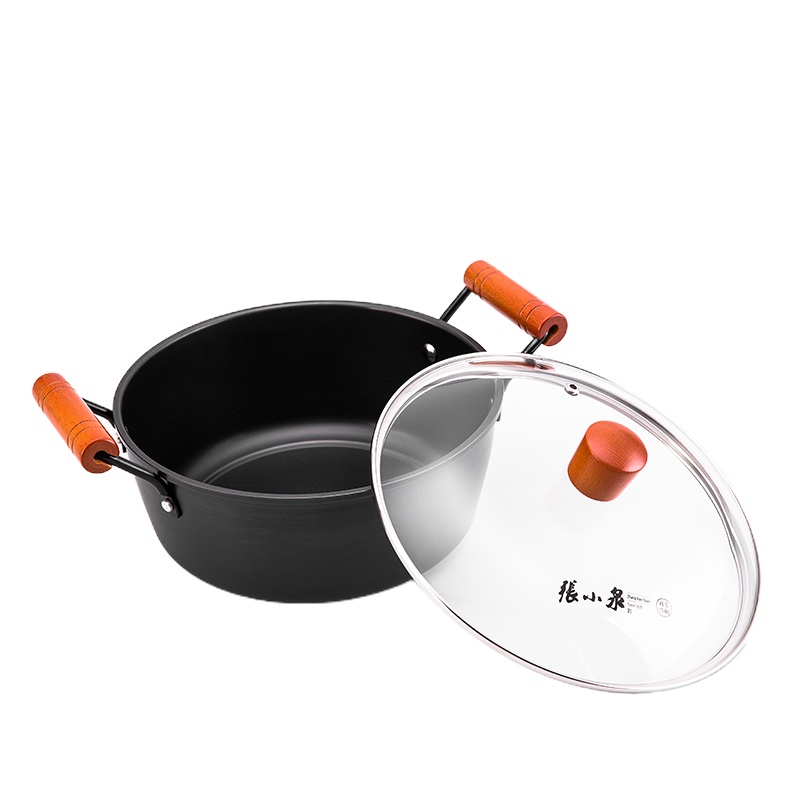 张小泉美家真不锈三件套(汤锅24CM,煎锅24CM ,炒锅30CM)