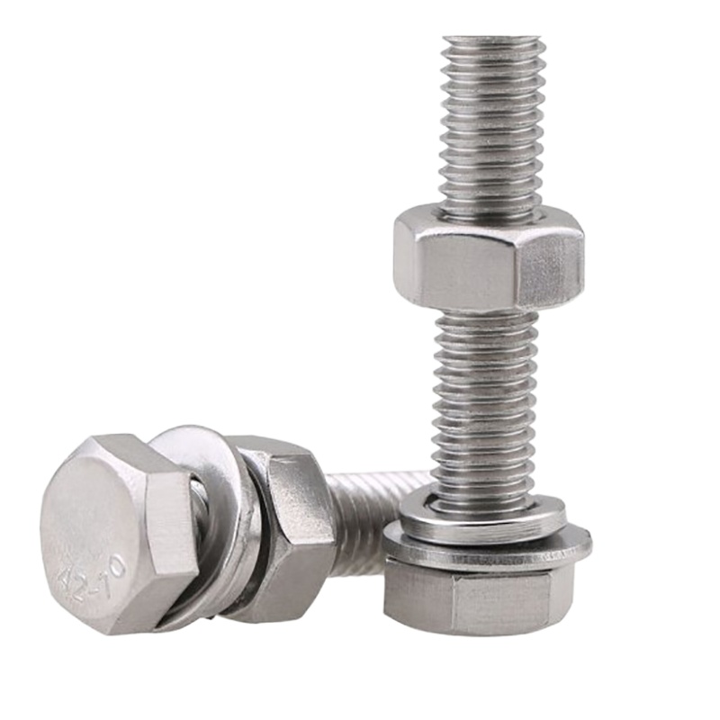 M16*60mm螺丝 螺母+杆+垫片 单个装(30个起拍)