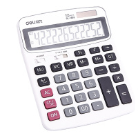 得力(deli) 1603桌面计算器(白)(台)