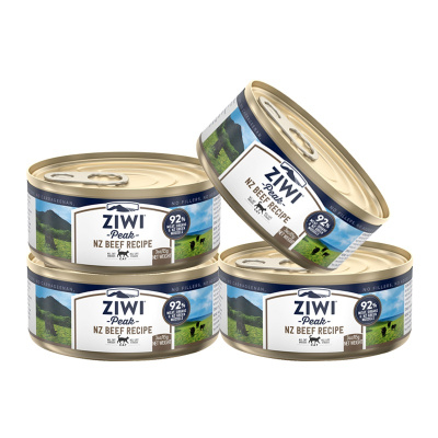 巅峰ZiwiPeak 牛肉猫罐头85g*4罐