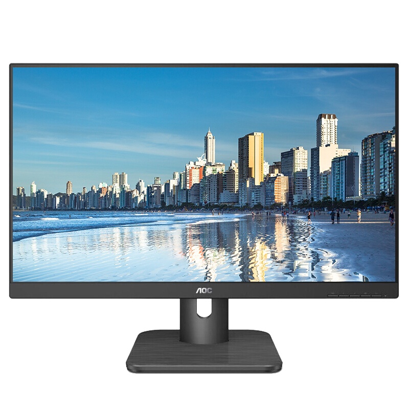 AOC 显示器 24E1H 23.8英寸IPS低蓝光不闪屏 HDMI全高清组装机台式电脑显示屏