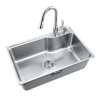 摩恩水槽单槽不锈钢水槽