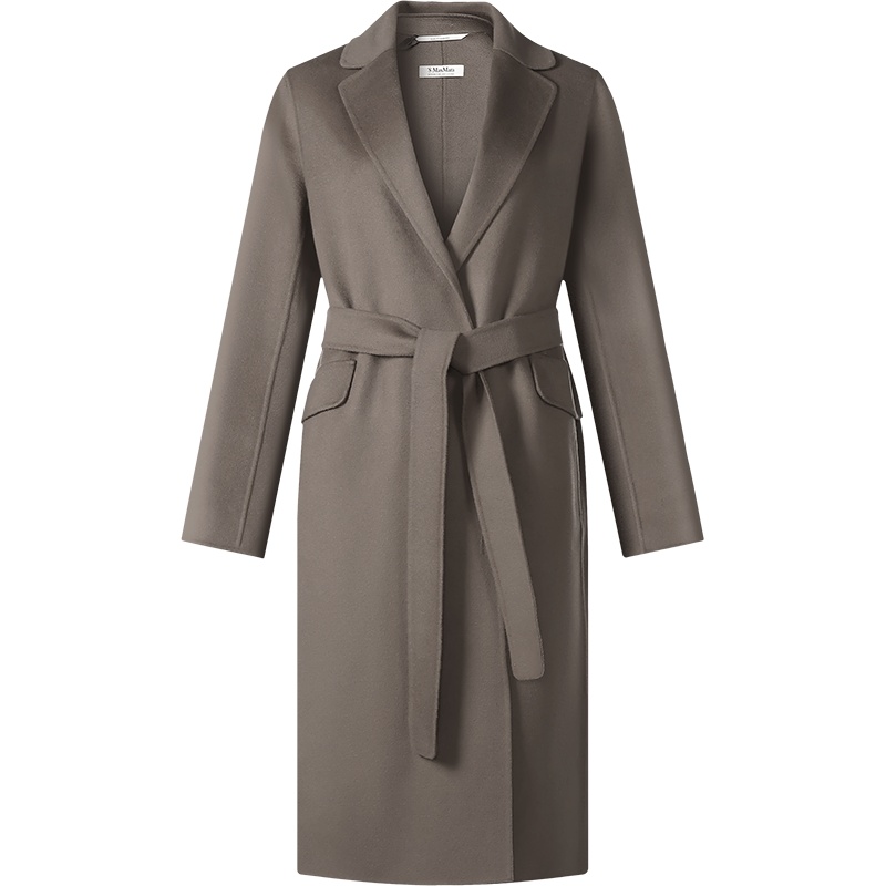 麦丝玛拉 S MAX MARA 女士绵羊毛长款大衣外套POLLY