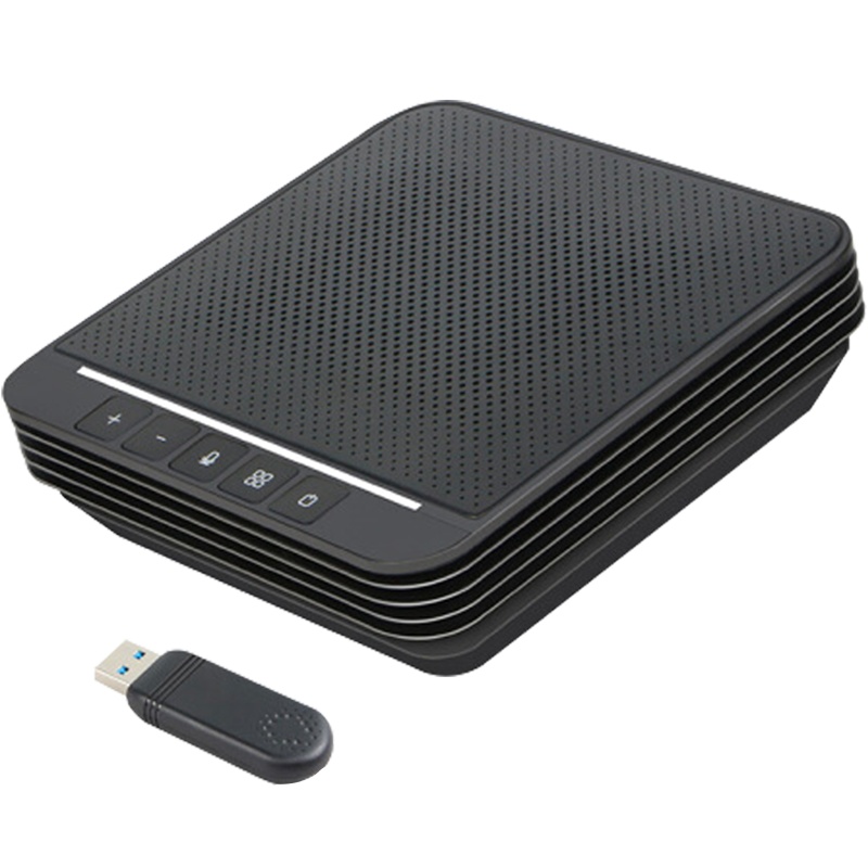 同三维TM6W 视频会议麦克风 全向麦克风 带收音和放音USB/2.4G无线蓝牙连接 网络远程会议