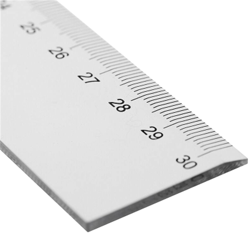 得力6230直尺30cm 5把装