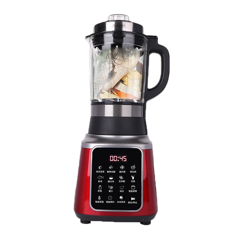 志高(CHIGO)破壁机ZG-YM1909 加热式1.7L触控 8页锯齿刀 豆浆米糊冰沙破壁料理机养生机玫瑰金