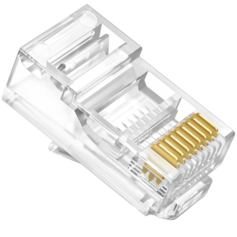 TP-LINK 水晶头 超五类 100个/盒