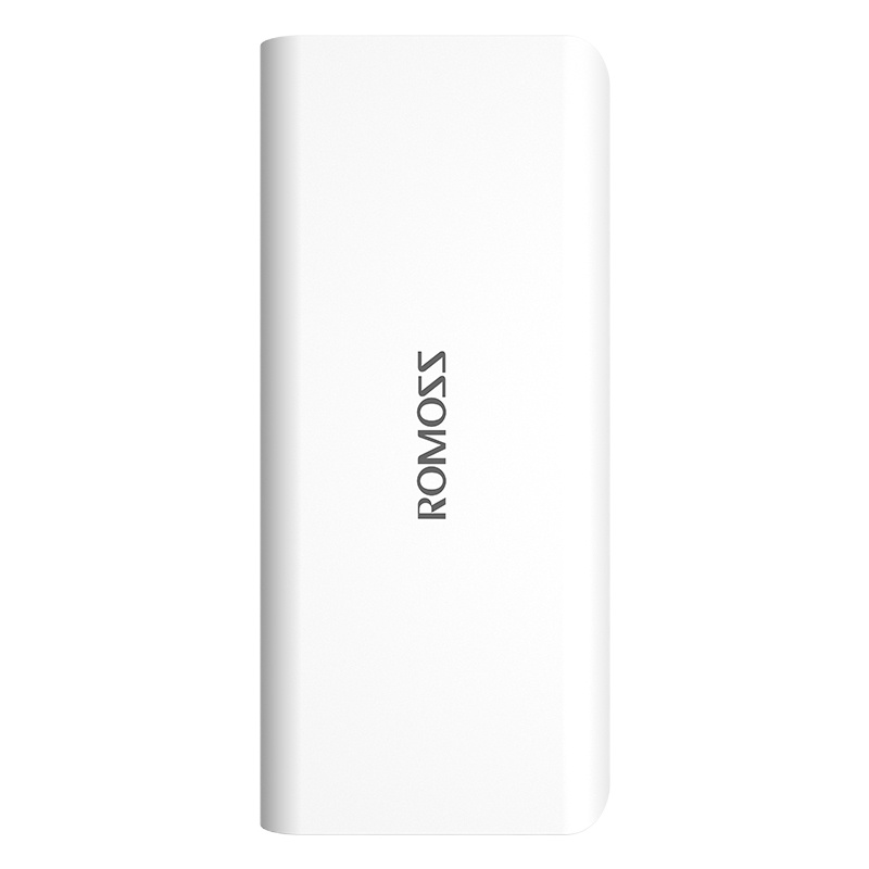 罗马仕(ROMOSS)10000毫安sense4智能 锂聚合物(其他)电芯移动电源/充电宝 白色 双输出适用于苹果/安卓