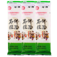 【石佛】挂面 200g/袋 细面 营养汤面早餐面条炒面银丝细挂面方便速食面食爽滑劲道