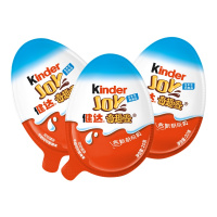 KinderJoy健达食玩奇趣蛋(男孩版)3颗装60g*5