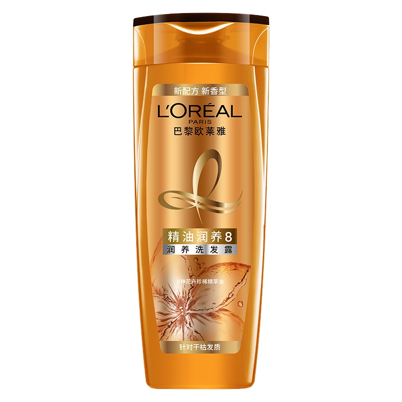 巴黎欧莱雅精油润养洗发露400ml