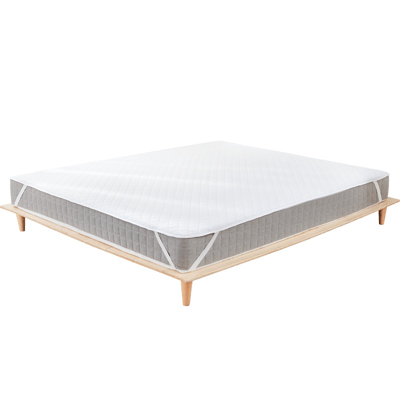 8H床垫保护垫纤维垫 防滑床罩床套床单 可水洗双重抗菌床垫保护垫四季 夏季秋季冬季春季 纯色