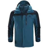 凯乐石户外登山服男防水防风衣女保暖抓绒三合一冲锋衣/远征pro