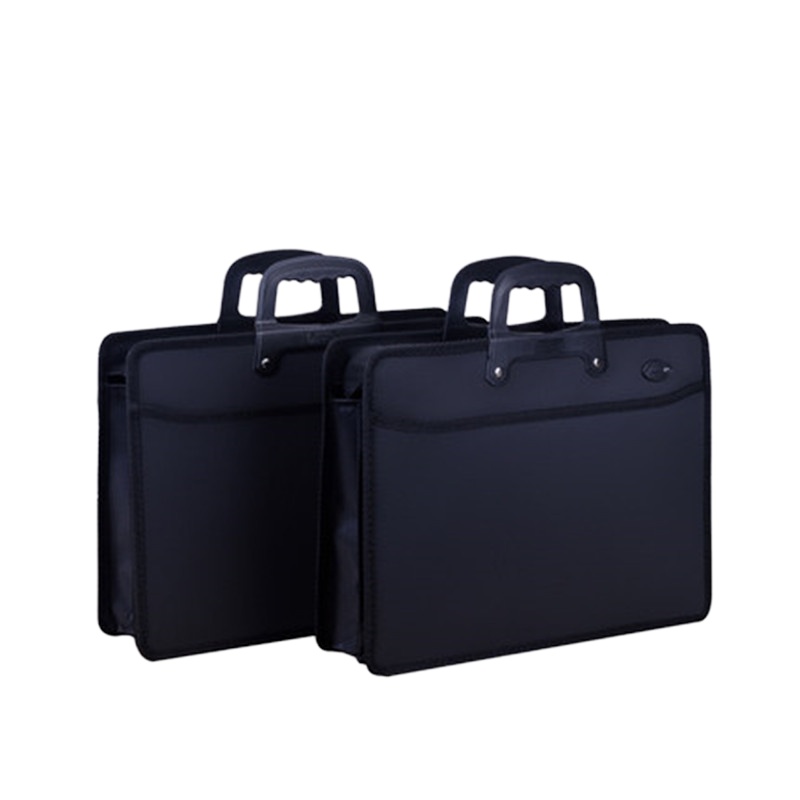 百利文塑料公文包文件袋拉链袋资料袋多层男手提包男士公文包8413/8414