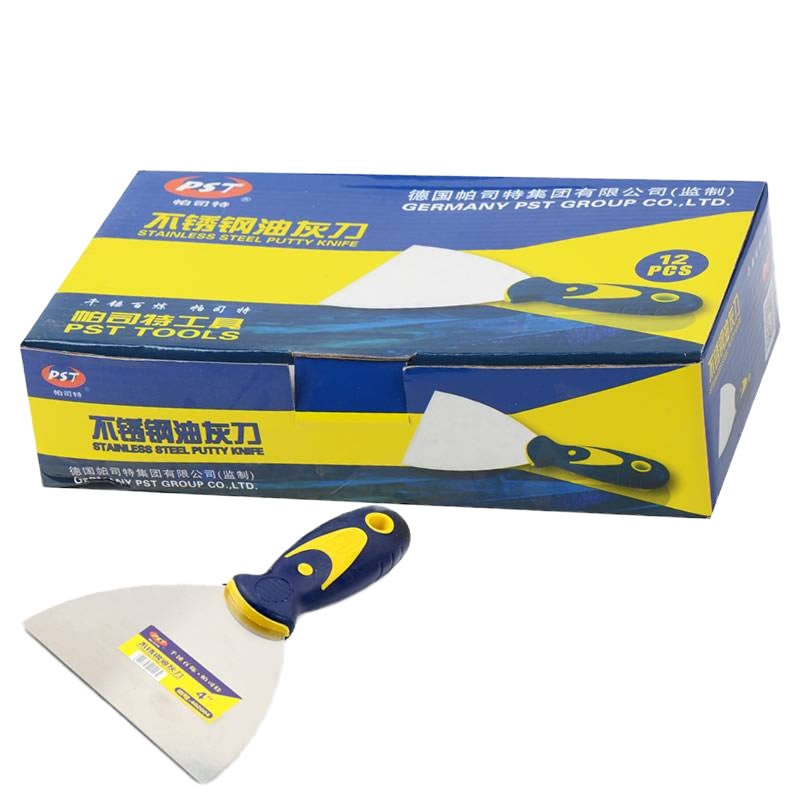 德国帕司特不锈钢油灰刀批刀4寸