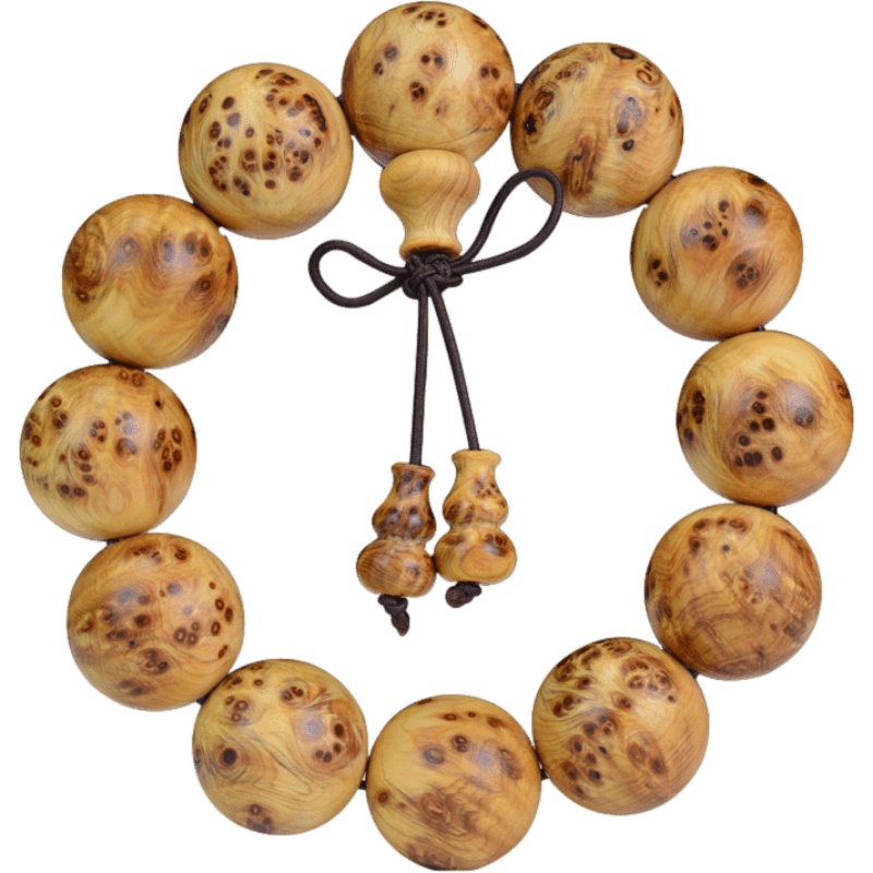 梵心阁(fanxinge)太行崖柏手串2.0老料满留疤雀眼男士女士佛珠念珠送礼手链崖柏陈化老料 高油半满留疤