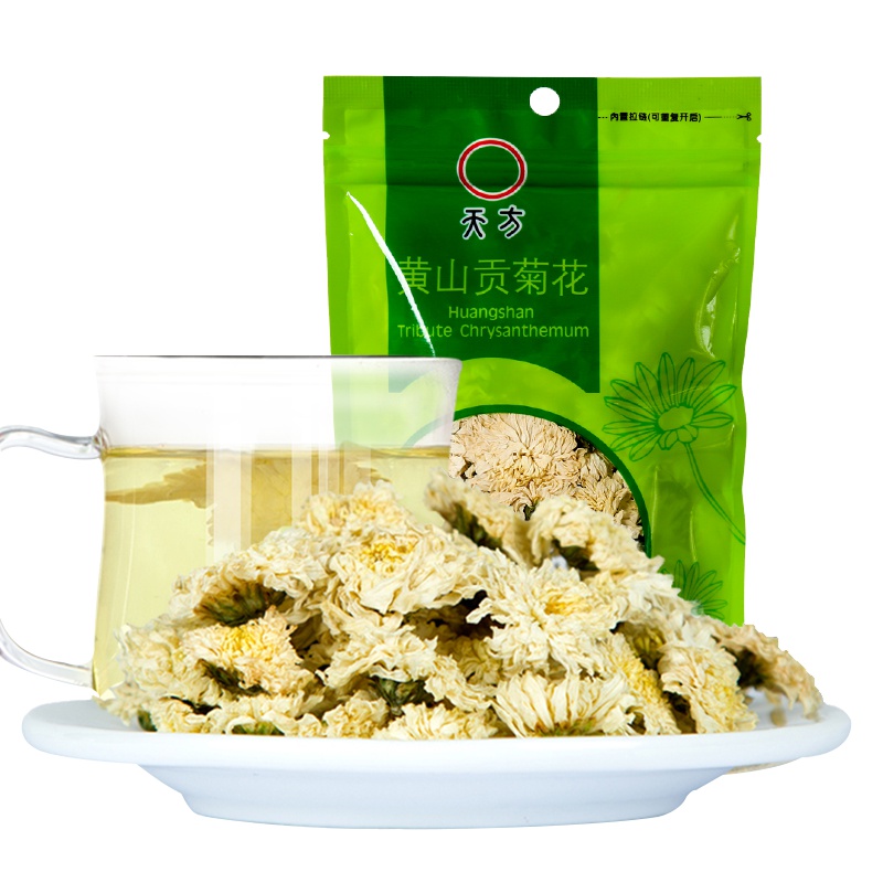 [买五送一]安徽天方茶叶 25g黄山菊花茶 菊花花草茶 经济小袋装