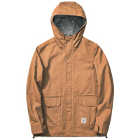 千纸鹤男士夹克衫2019秋季新款时尚休闲宽松连帽工装外套男30239