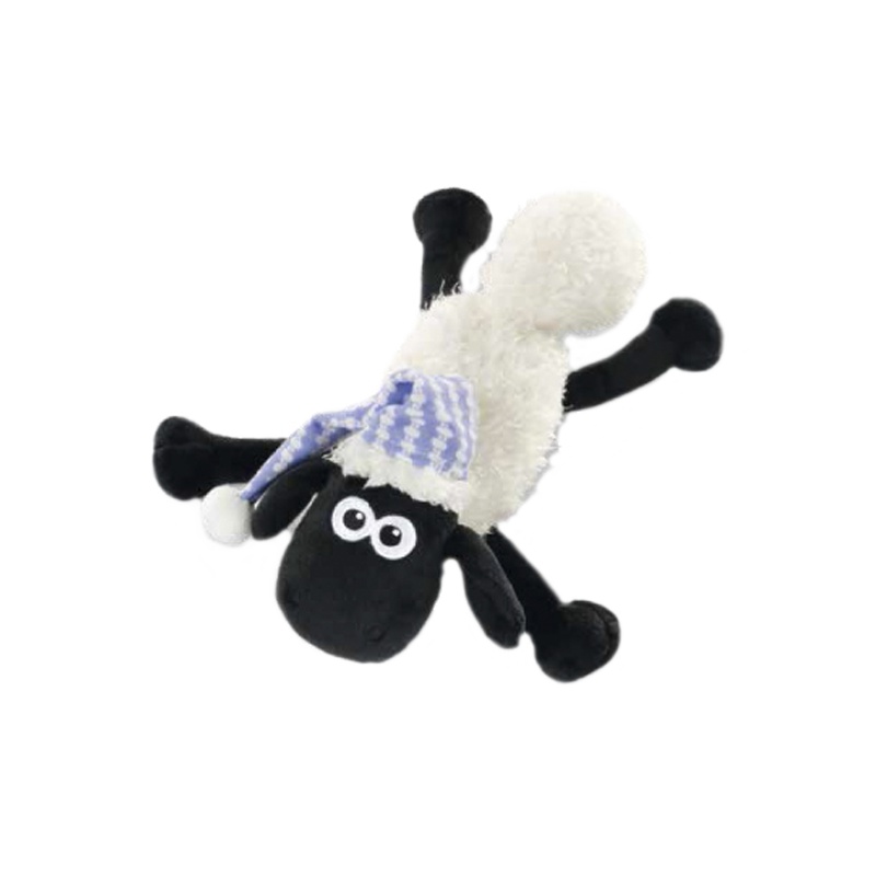 小羊肖恩 NICI 趴姿睡帽肖恩公仔 41463