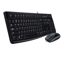 SSK 罗技 MK120 有线键盘鼠标套装 家用台式机键鼠套装笔记本电脑USB通用办公 有线套装