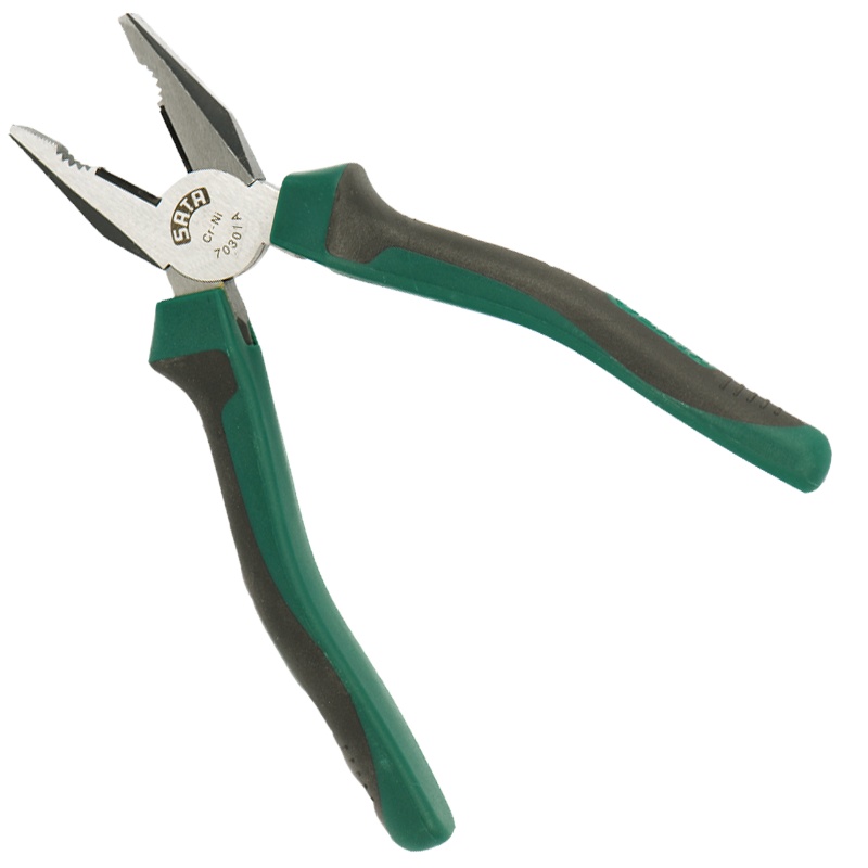 世达(SATA)70301A电工老虎钳钢丝钳虎口钳子克丝断线钳省力6英寸