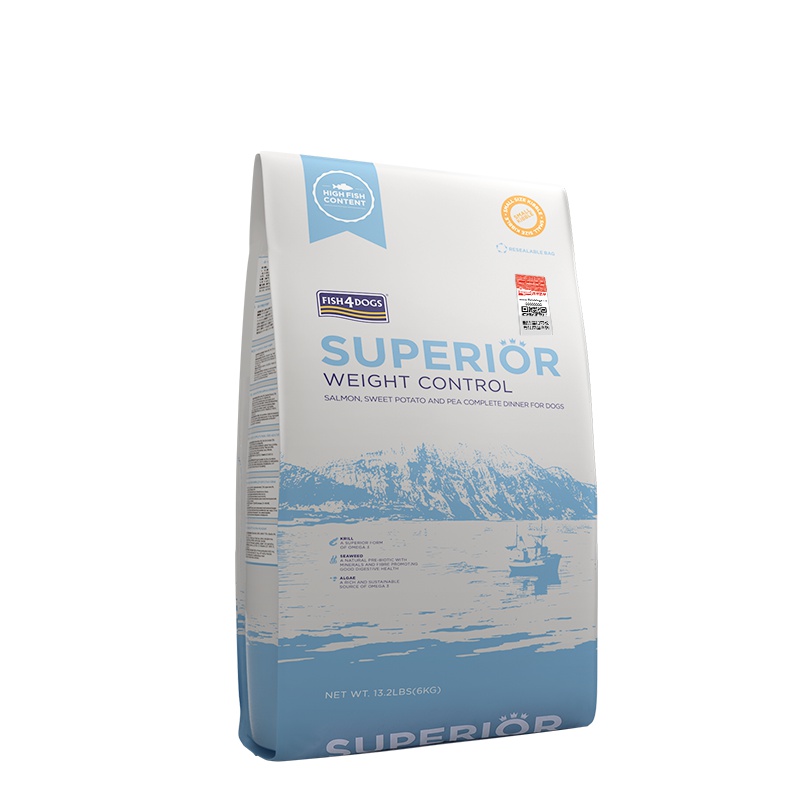 海洋之星进口三文鱼控制体重狗粮6kg老年犬肥胖犬天然粮泰迪贵宾犬粮