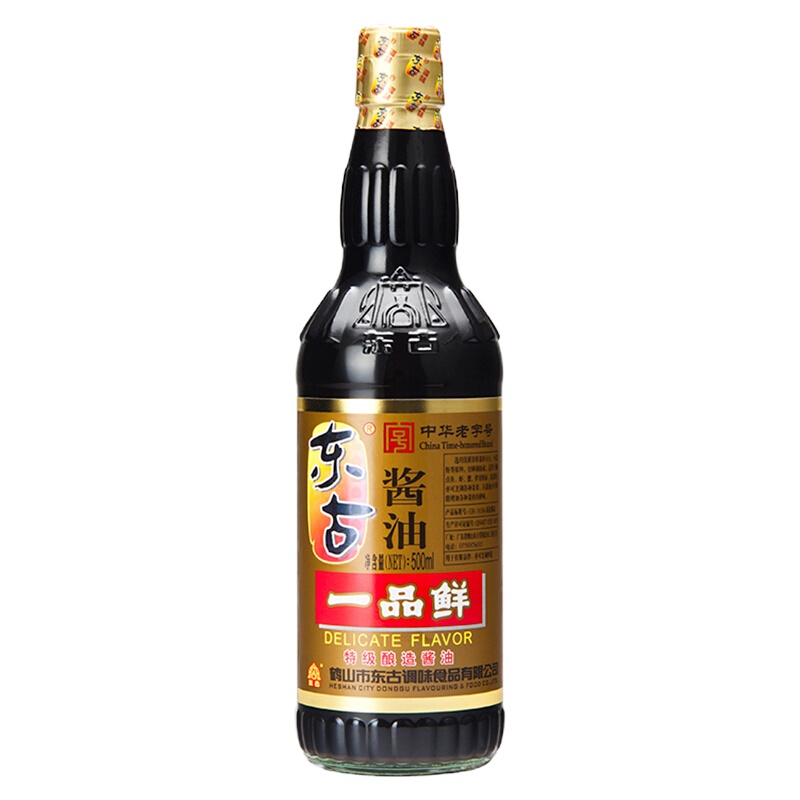 晋唐东古一品鲜酱油500ml *12瓶/件