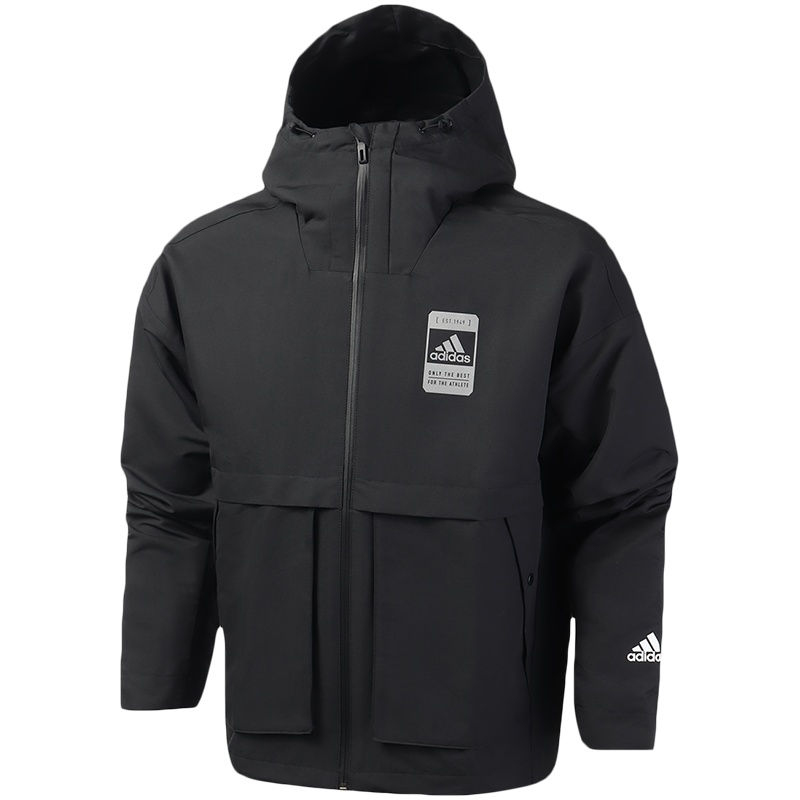 【自营】阿迪达斯男服外套防风服夹克休闲运动服FJ0181