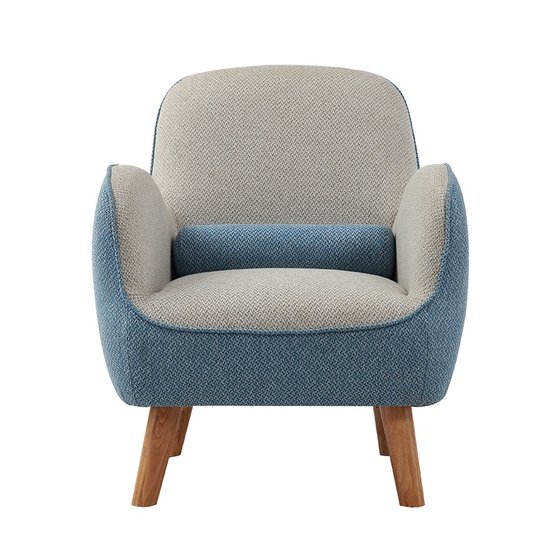 慕容布艺沙发北欧风家具客厅卧室简约现代小户型卧室家居单人沙发