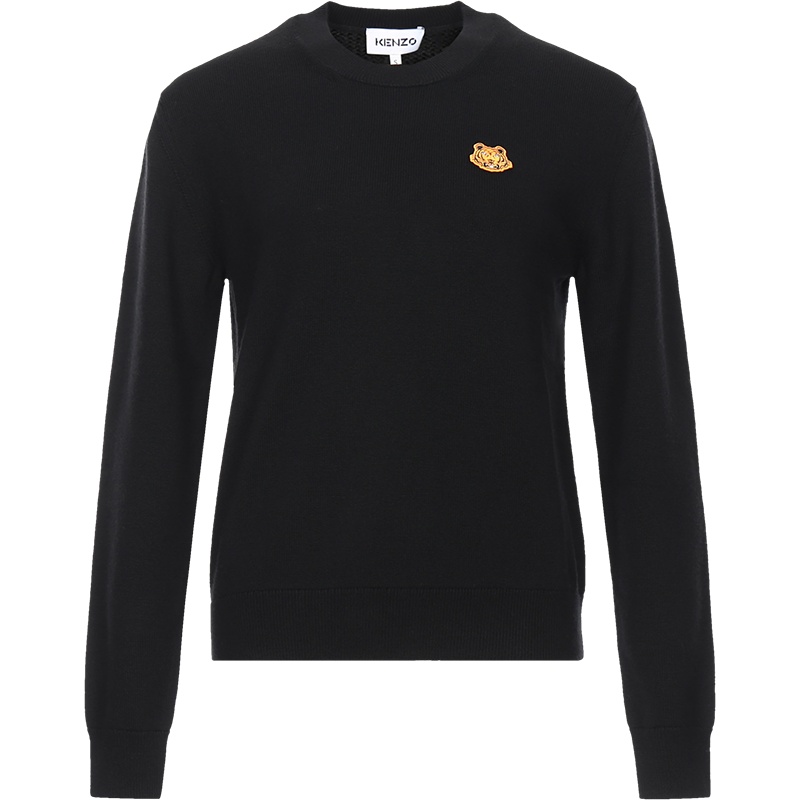 KENZO 高田贤三 女士 羊毛圆领长袖针织衫羊毛衫 FA6 2PU523 3TA