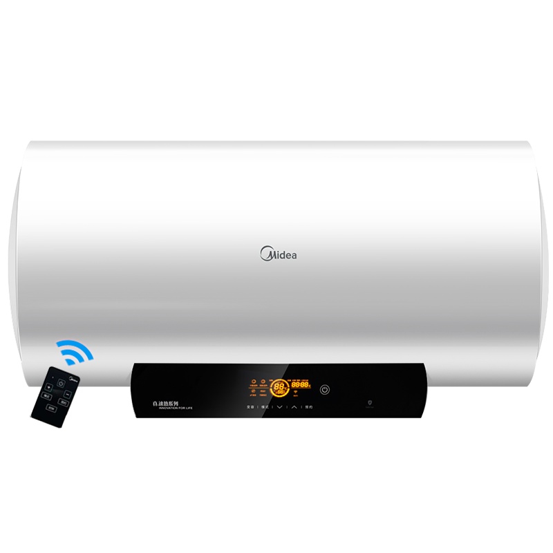 美的(Midea)80升无线遥控式电热水器F8021-J3(HEY) 8年质保 一级能效