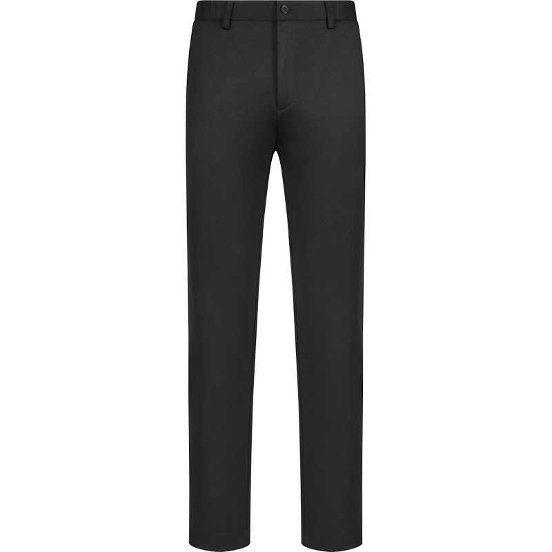 柒牌SEVEN冬季新款保暖男士加厚长裤弹力磨毛青年直筒裤