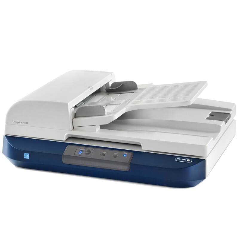 富士施乐（Fuji Xerox）DM4830平板及馈纸式扫描仪 A3彩色ADF自动进纸双面扫描 600dpi光学分辨率