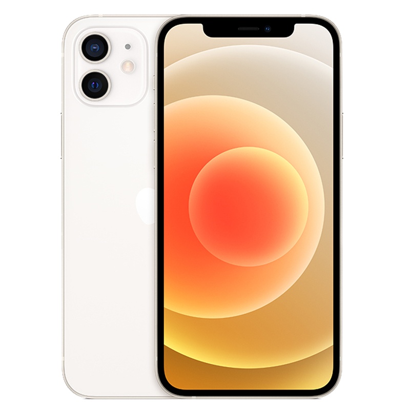 [全新原装正品]Apple 苹果 iPhone 12 128G 白色 移动联通电信5G全网通手机 美版有锁 裸机