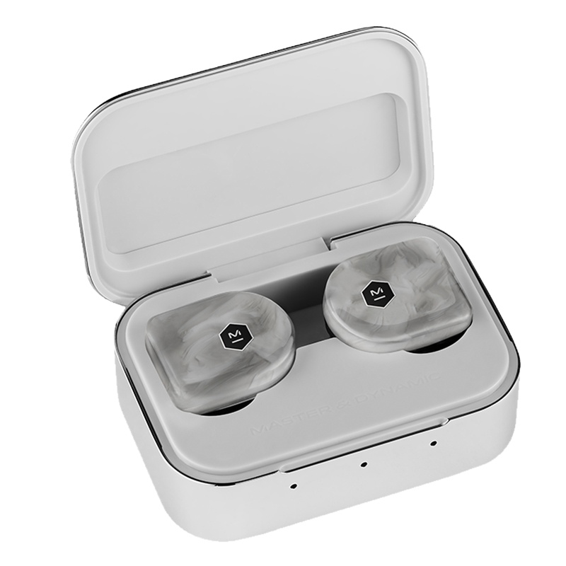 MASTER&DYNAMIC 真无线蓝牙耳机 主动降噪立体声蓝牙5.0强续航 MW07 PLUS 白大理石纹色