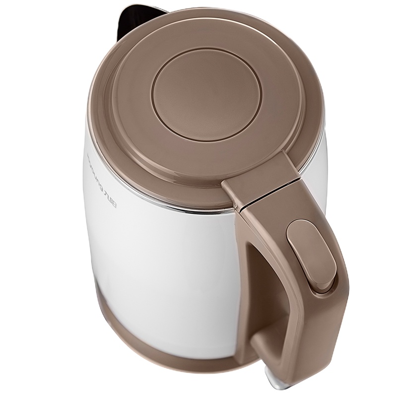 九阳K15-F5 电水壶家用食品级304不锈钢双层无缝内胆1.5升白色