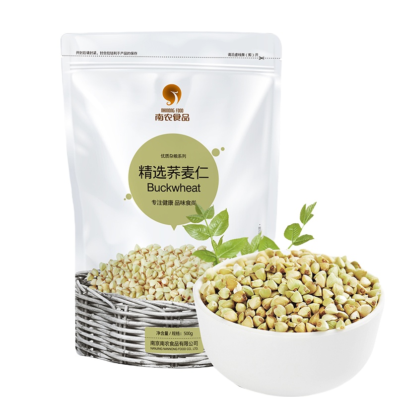 南农食品 精选荞麦仁500g 五谷杂粮 小袋装