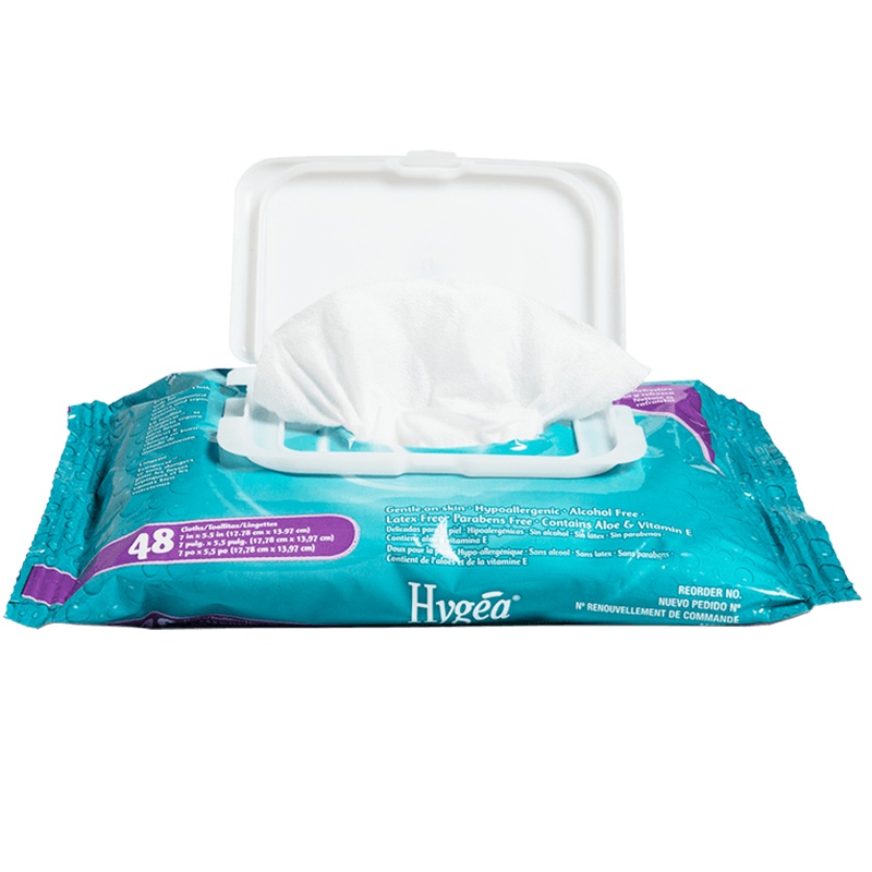 PDI 美国原装进口Hygea湿厕纸湿厕湿巾便携私处清洁湿纸巾通用厕所厕用可冲散型湿厕纸巾可冲马桶纸