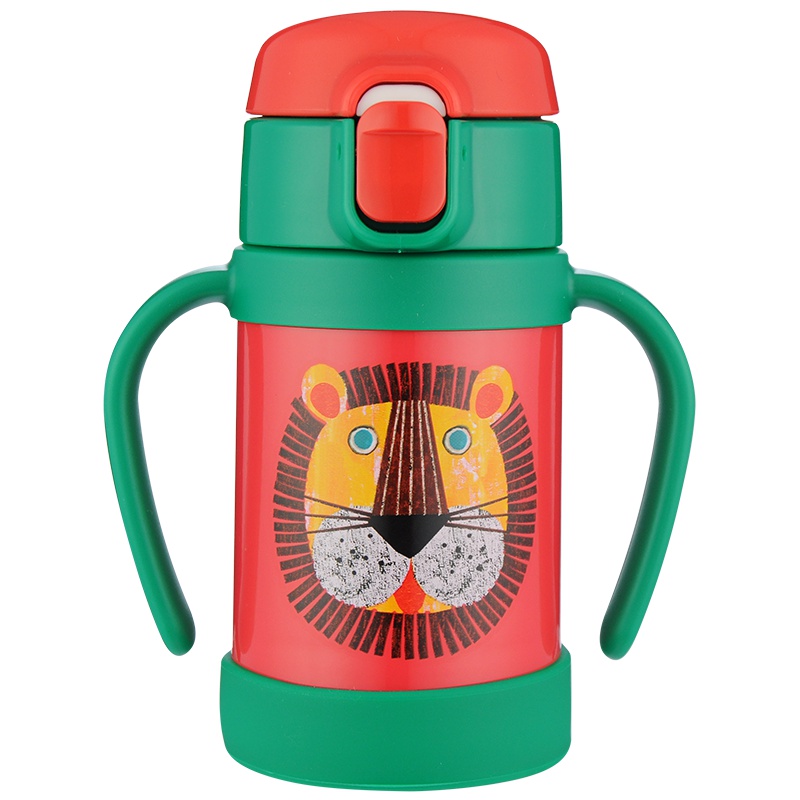 虎牌(tiger)保温杯MCK-A28C 280ml 小狮子G 双层真空不锈钢幼儿保温杯 可爱卡通水杯 便携旅行儿童杯