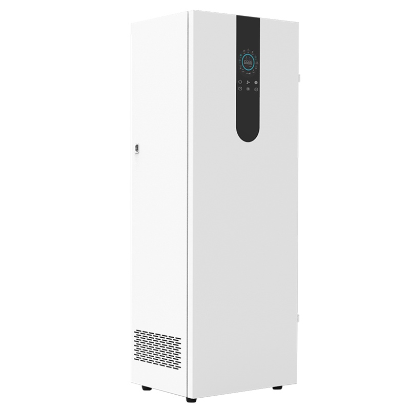 净松(VARKI)全热交换立式新风系统家用柜式新风换气机商用办公室教室空气净化器杀菌除霾除尘除甲醛净化机VF-L400