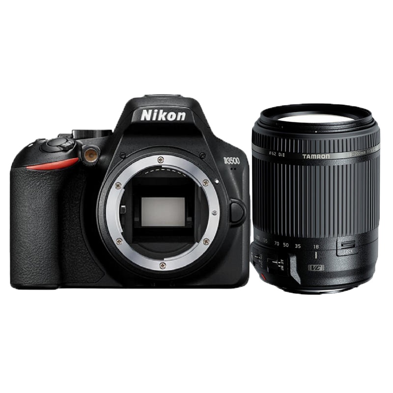 Nikon/尼康 D3500(腾龙18-200mm F/3.5-6.3 II VC)单反相机