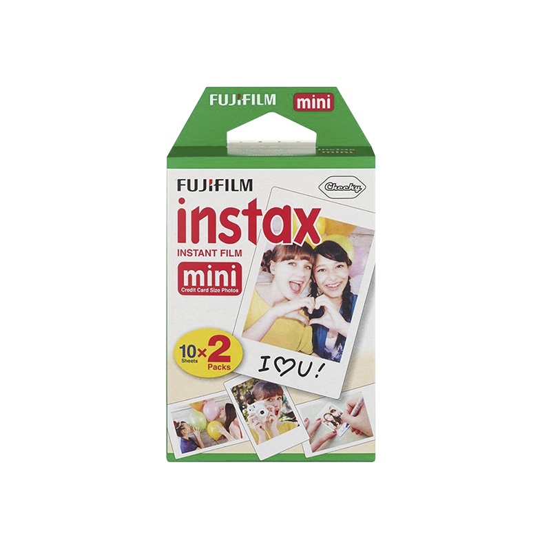 富士拍立得mini 相纸 白边(20张)