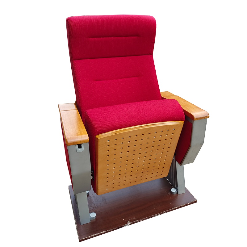 涡润+铝合金梯型脚礼堂椅GR182