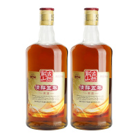 古越龙山 绍兴黄酒 花雕酒糯米酒 半甜型 清醇五年 500ml*2瓶