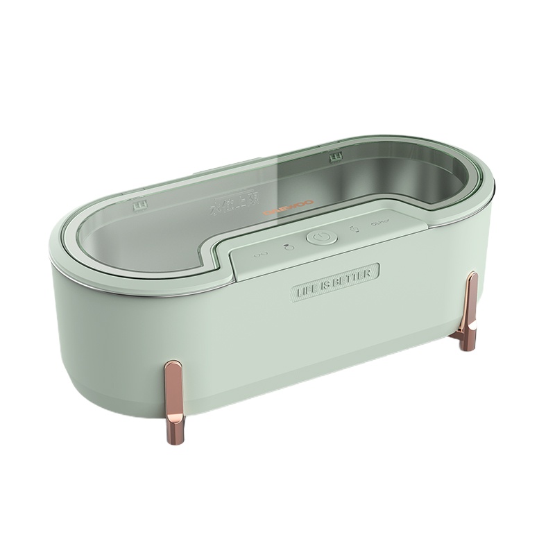 韩国大宇(DAEWOO)超声波清洗机家用洗眼镜机眼镜清洗器手表首饰清洗机小型礼品礼物 C1 娉婷绿